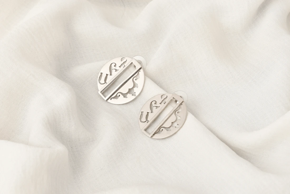 Ականջօղ ԱԲԳ կլոր